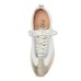 Yes Brand Shoes Women's Caren In White/Silver Gold Metallic Leather