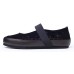 Yes Brand Shoes Women's Cathy In Black Perf Kid Suede/Plonge Leather
