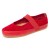 Yes Brand Shoes Women's Cathy In Red Perf Kid Suede/Plonge Leather