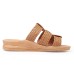 Yes Brand Shoes Women's Diane In Natural Woven Leather/Plonge Leather