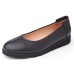Yes Brand Shoes Women's Lucky In Black Plonge Leather
