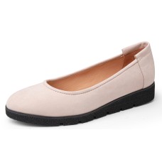 Yes Brand Shoes Women's Lucky In Taupe Nubuck