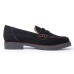 Yes Brand Shoes Women's Parker In Black Kid Suede