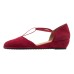 Yes Brand Shoes Women's Patsy In Red Kid Suede